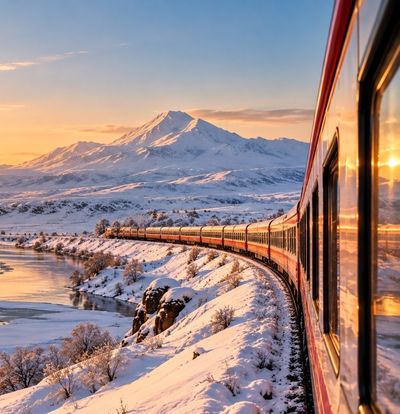 İstanbul Çıkışlı Turistik Doğu Ekspresi ile Van Doğubayazıt Kars Turu (Uçak gidiş - Tren Dönüş)