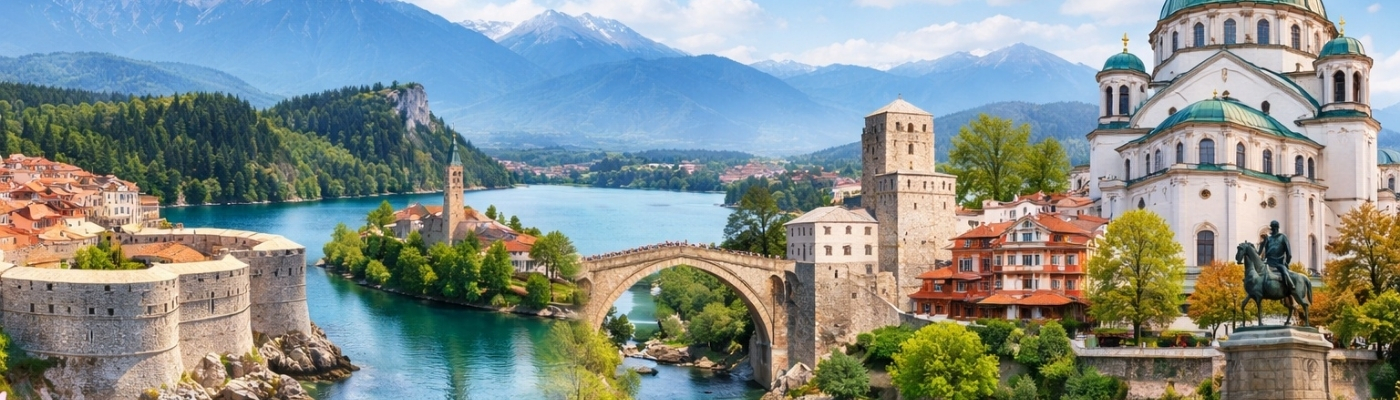 Ankara Çıkışlı Uçaklı Büyük Balkan Turu (Vizesiz)